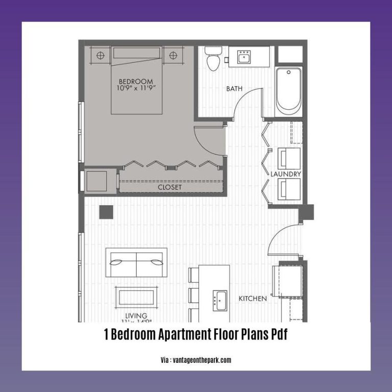 Maximizing Space: A Guide to 1-Bedroom Apartment Floor Plans