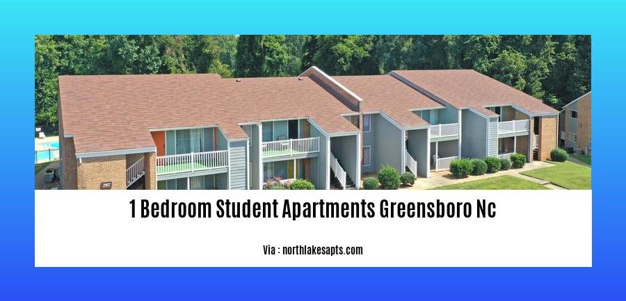 1 bedroom student apartments greensboro nc