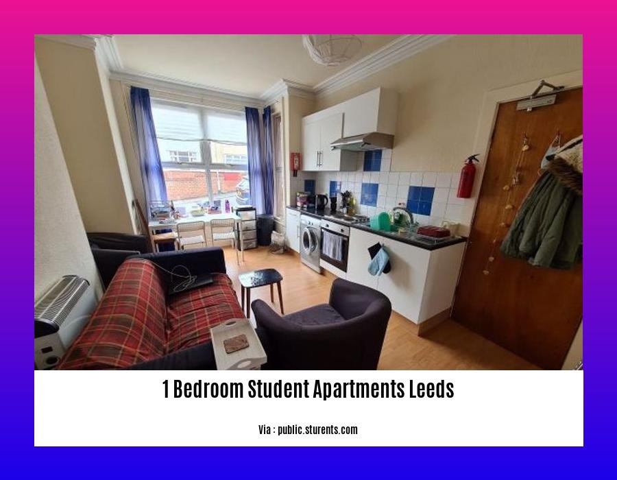 1 bedroom student apartments leeds