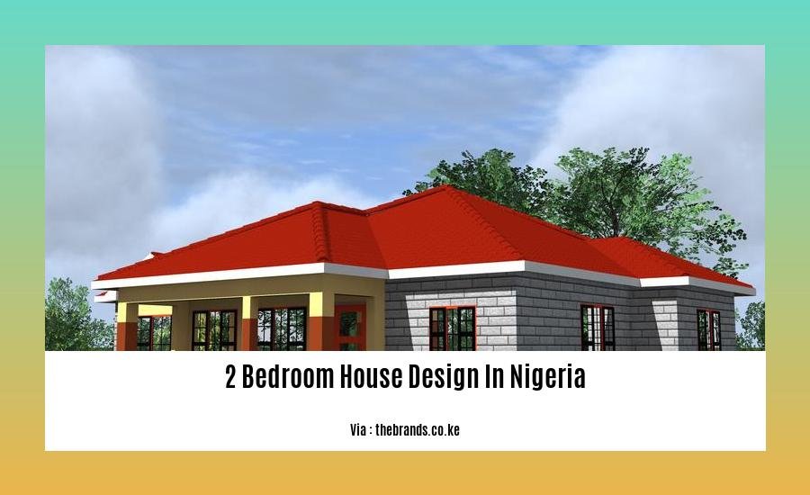 2 bedroom house design in nigeria