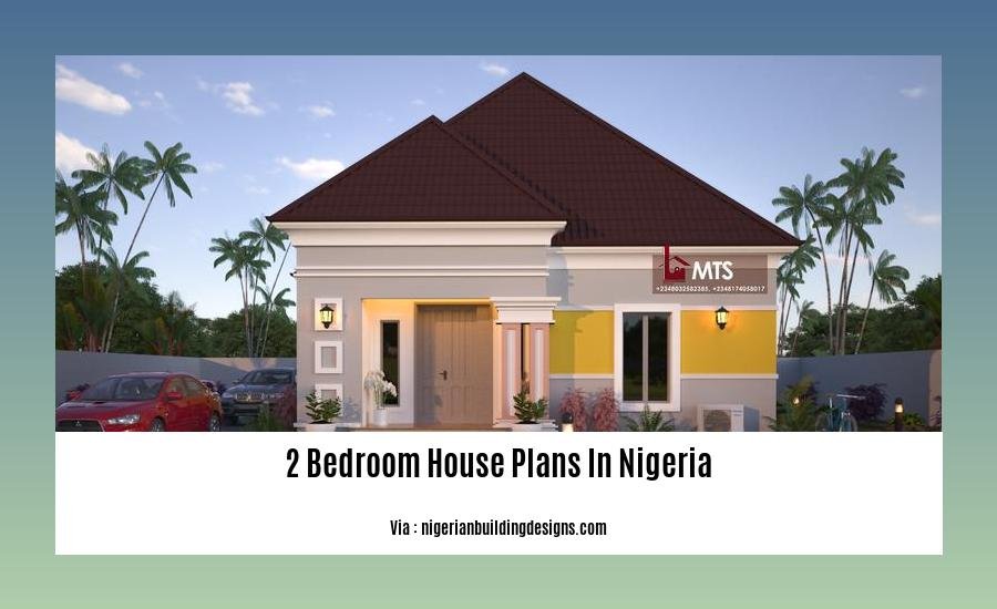 2 bedroom house plans in nigeria