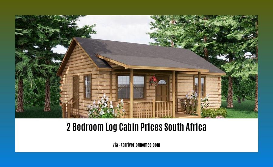 2 bedroom log cabin prices south africa
