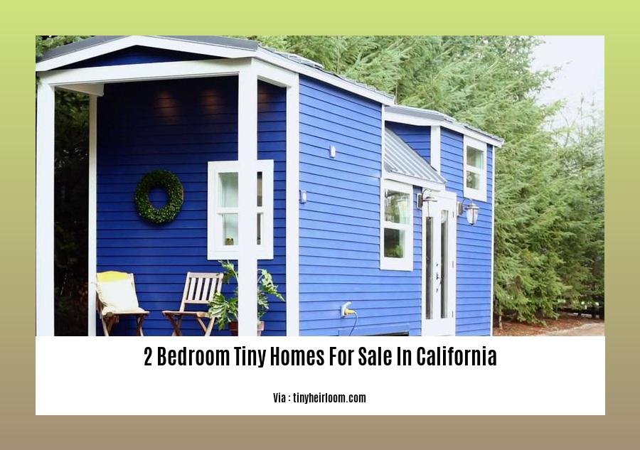 2 bedroom tiny homes for sale in california