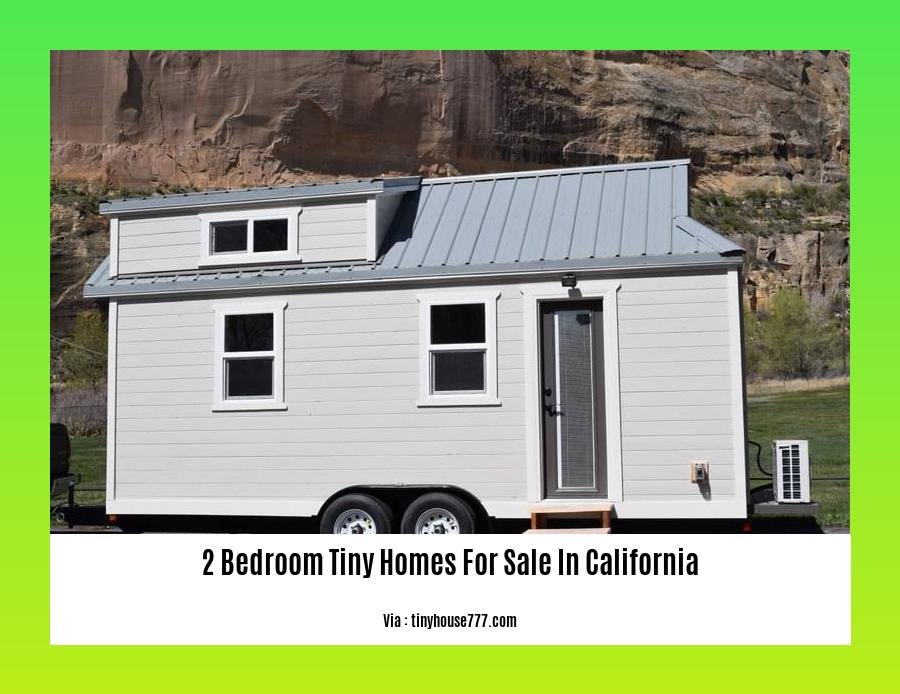 2 bedroom tiny homes for sale in california