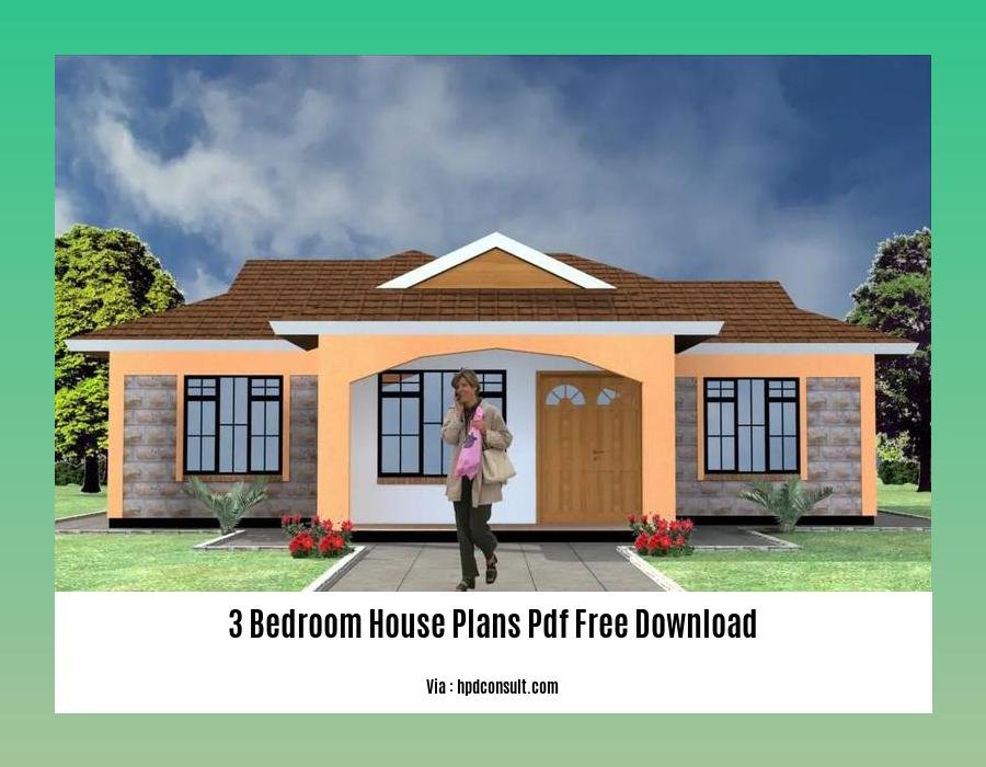 3 bedroom house plans pdf free download