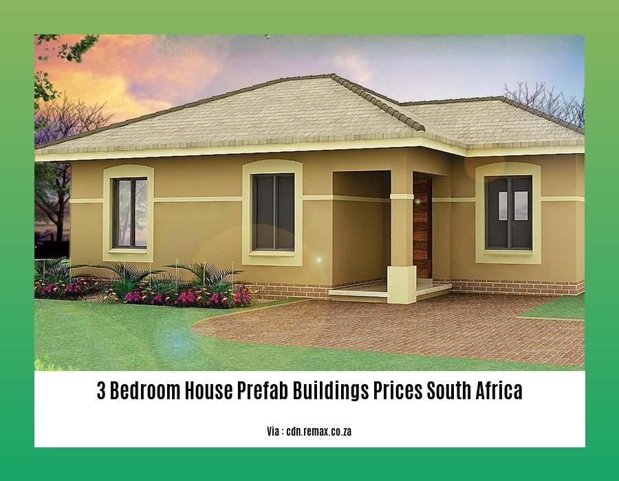 3 bedroom house prefab buildings prices south africa