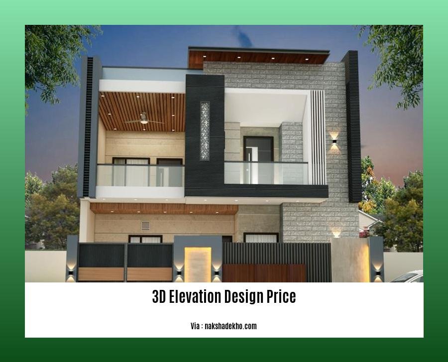 Unveiling The Cost Of 3D Elevation Design A Detailed Price Guide 