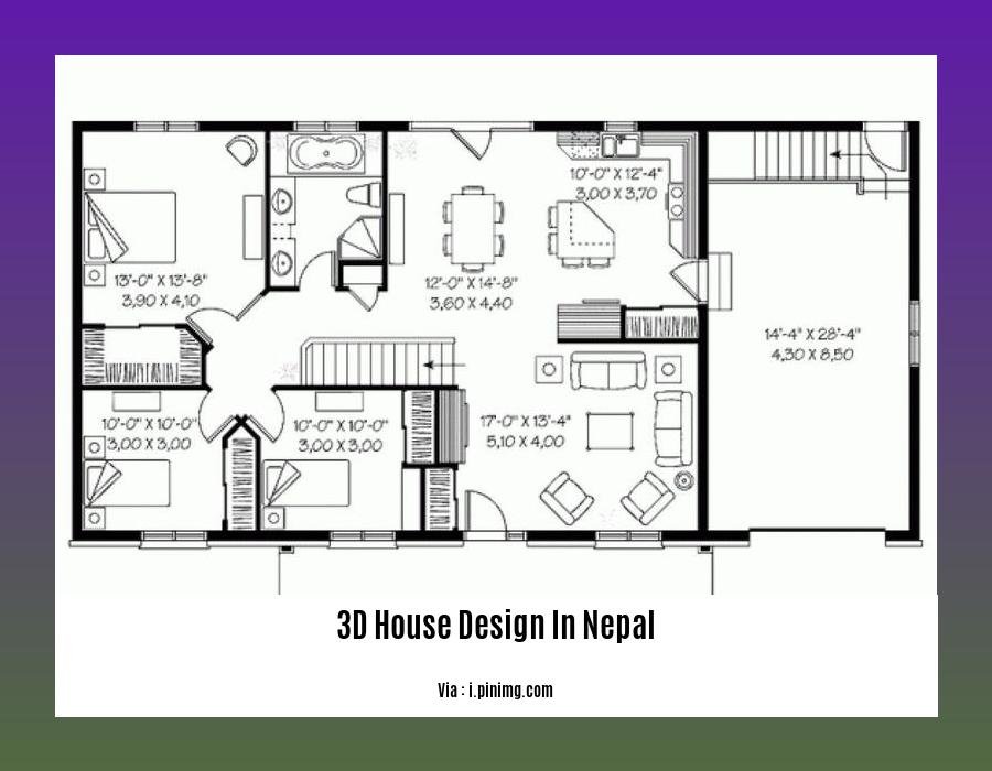 3d house design in nepal