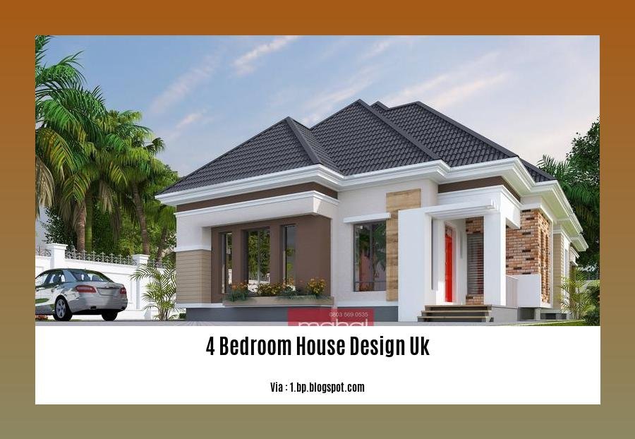 4 bedroom house design uk