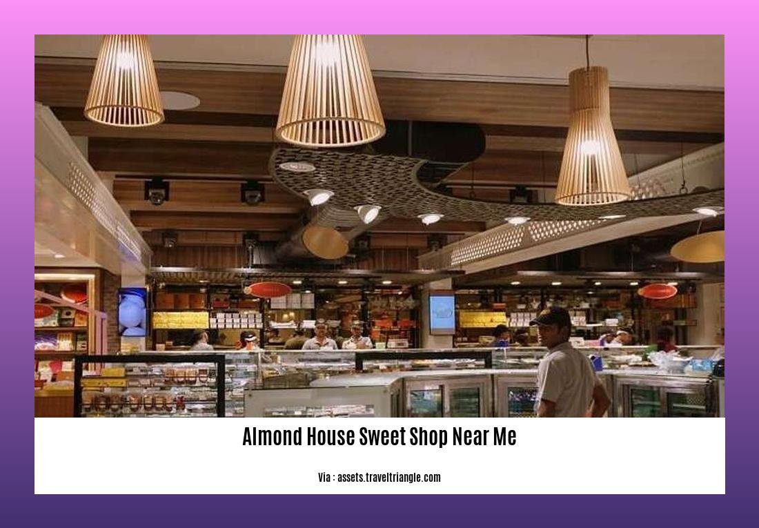 Almond house sweet shop near me