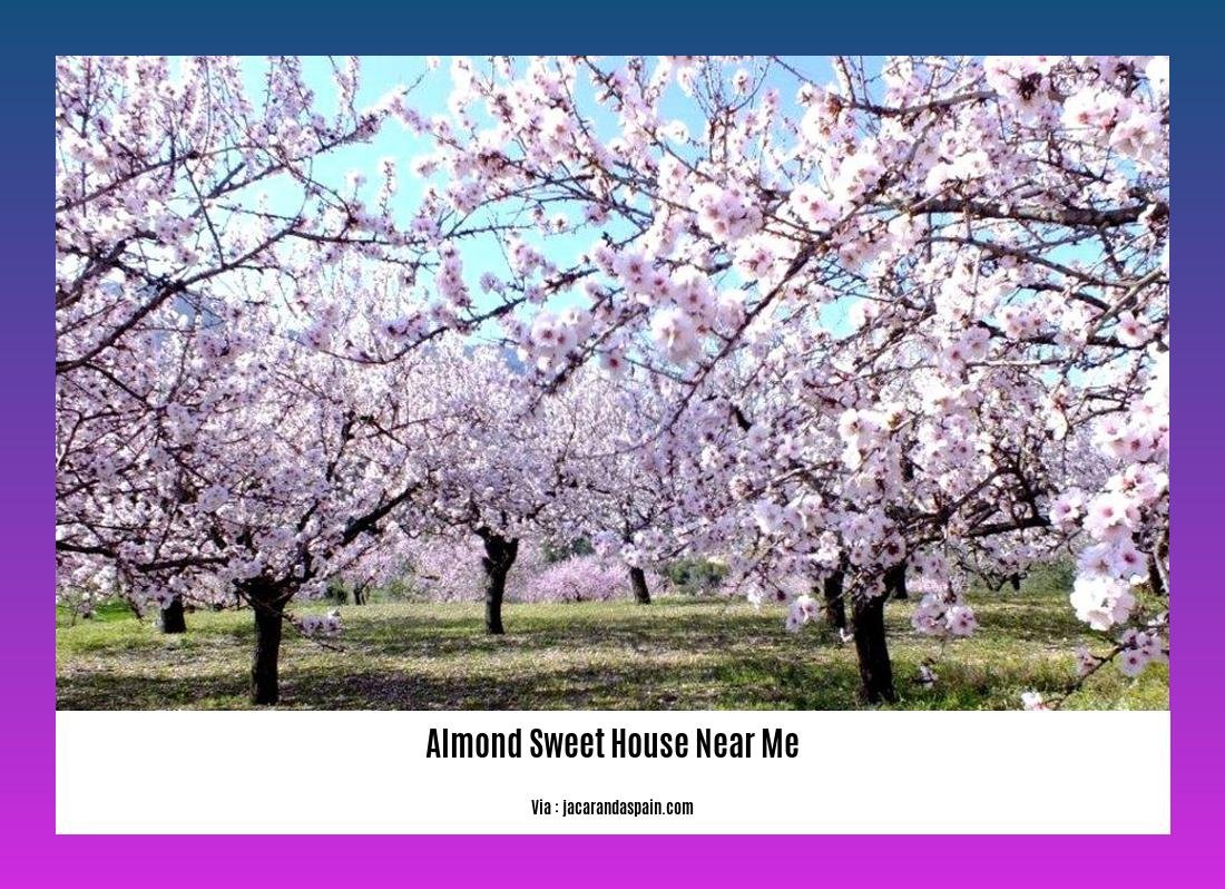 Almond sweet house near me