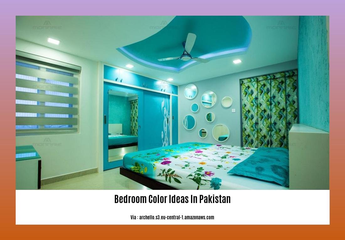 Bedroom color ideas in Pakistan