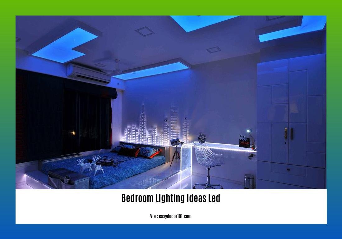 Bedroom lighting ideas LED