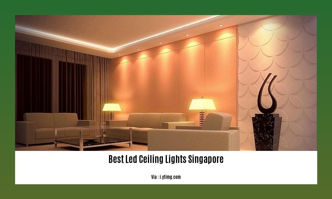 Best LED ceiling lights Singapore