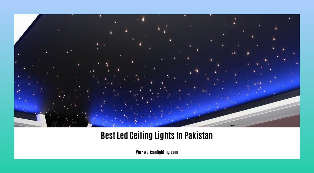 Best LED ceiling lights in Pakistan