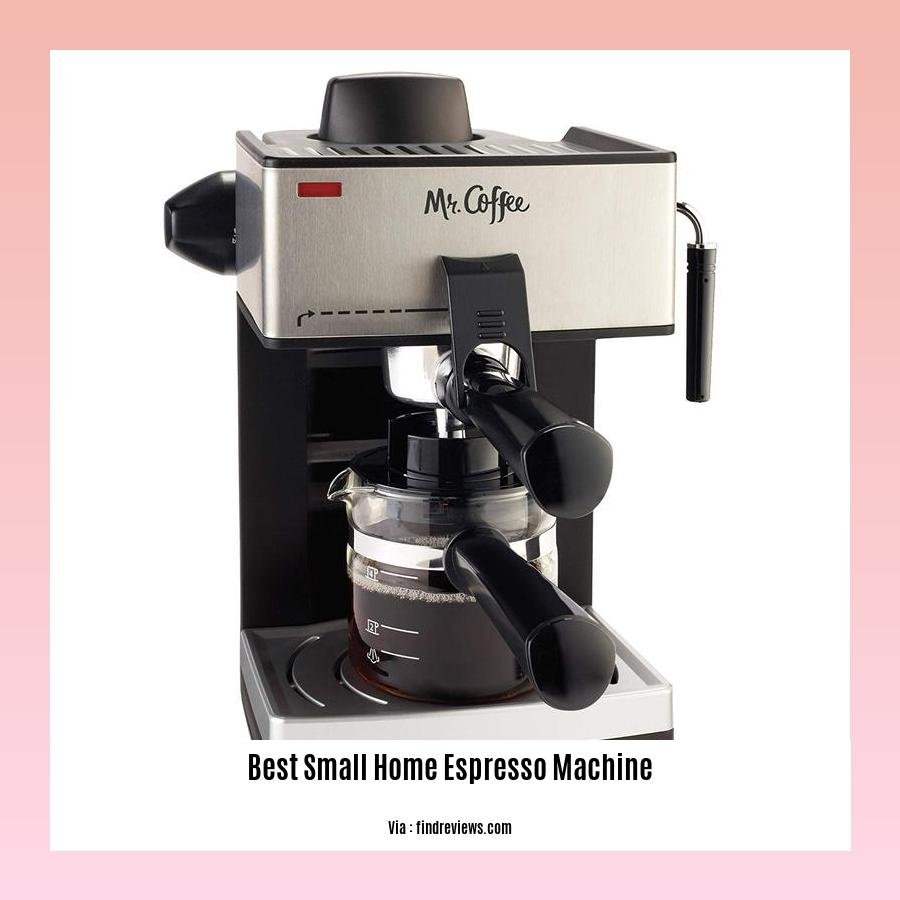 Best small home espresso machine