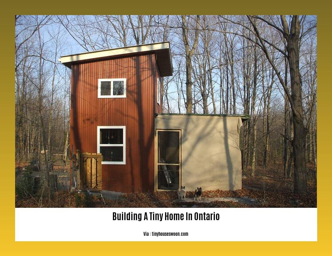 Building a tiny home in Ontario