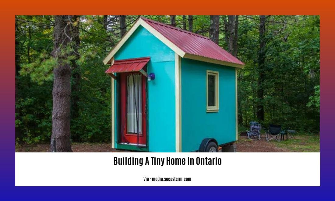 Building a tiny home in Ontario