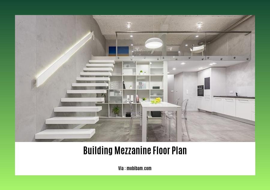 Building mezzanine floor plan