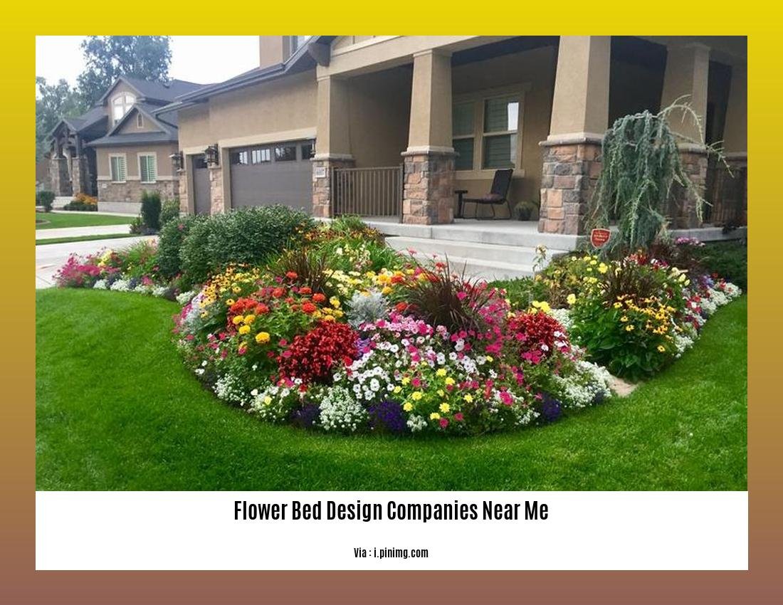 Flower bed design companies near me