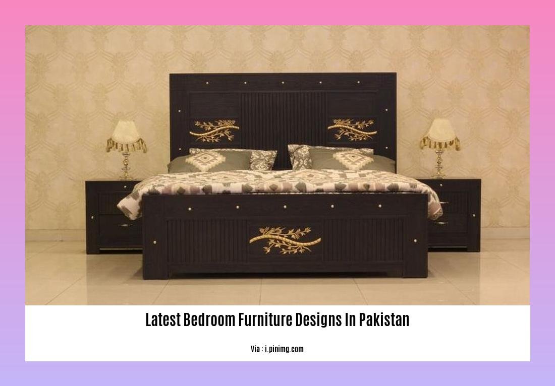 Latest bedroom furniture designs in Pakistan