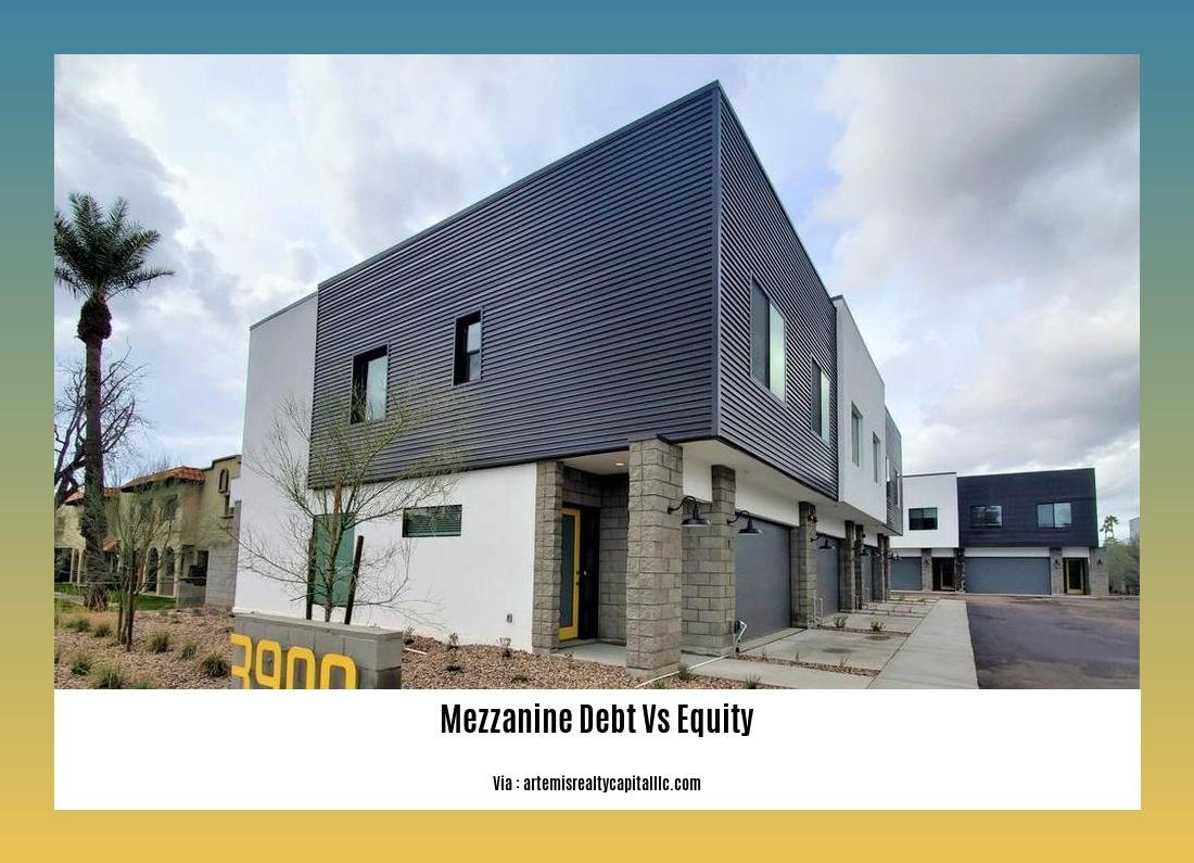 Mezzanine debt vs equity