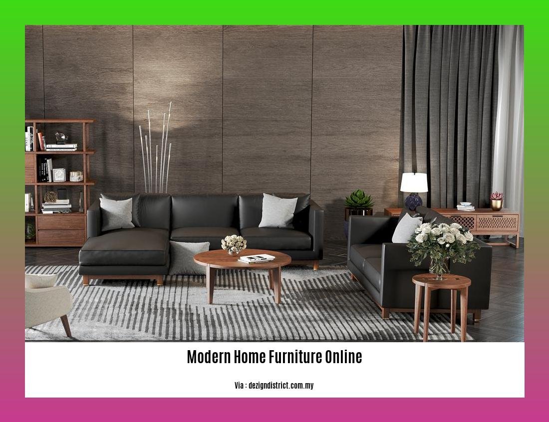 Modern home furniture online