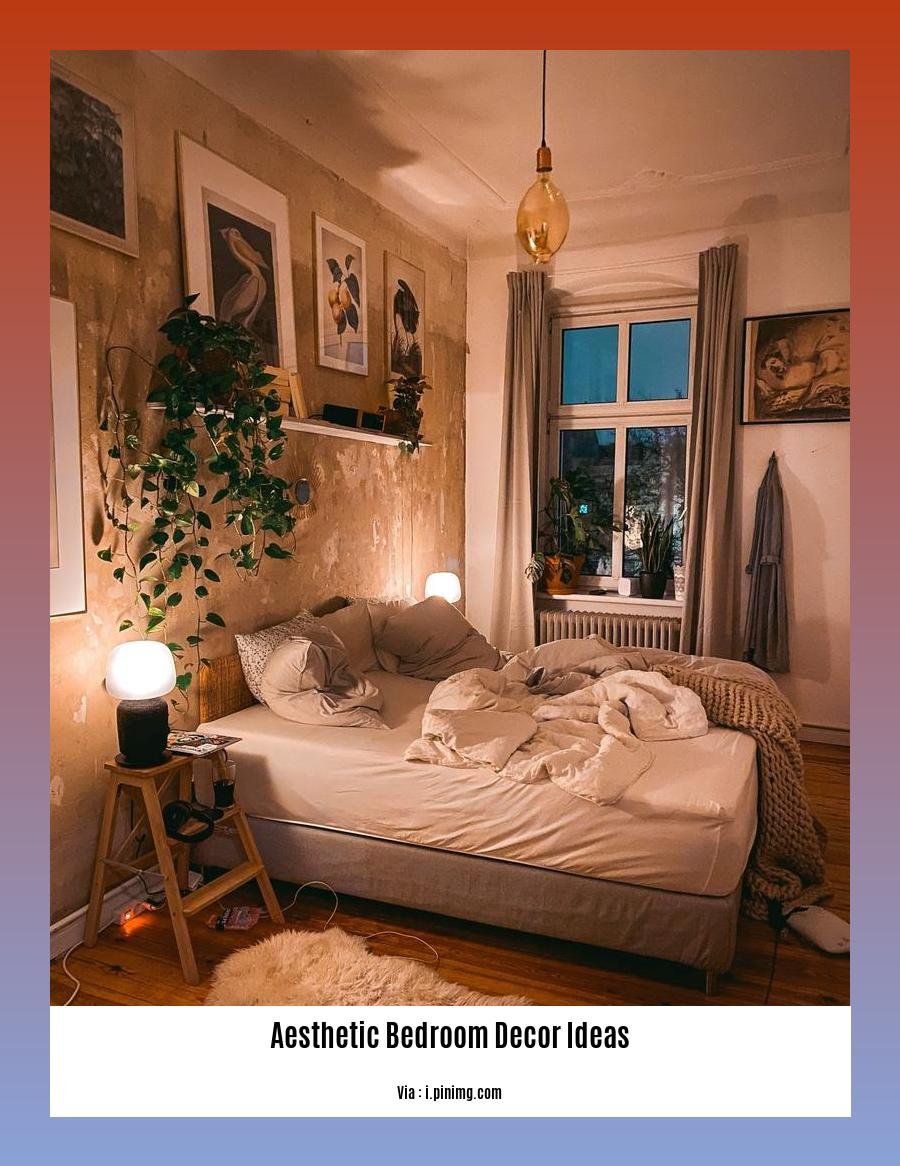 aesthetic bedroom decor ideas