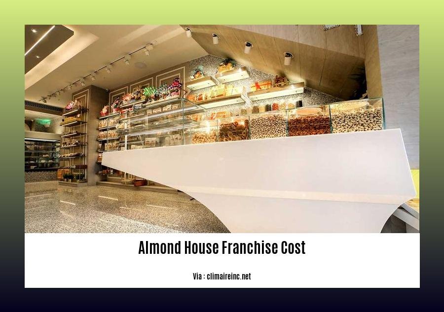 almond house franchise cost