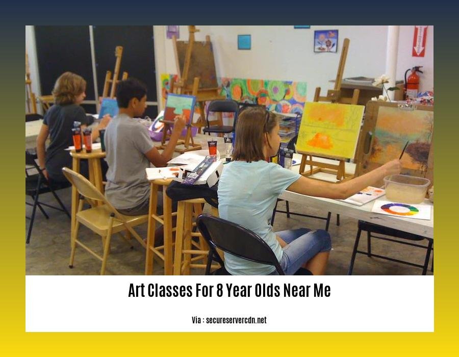 art classes for 8 year olds near me