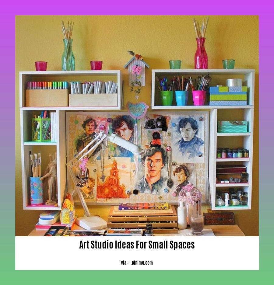 art studio ideas for small spaces