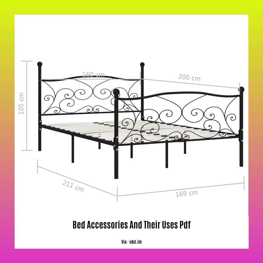 bed accessories and their uses pdf