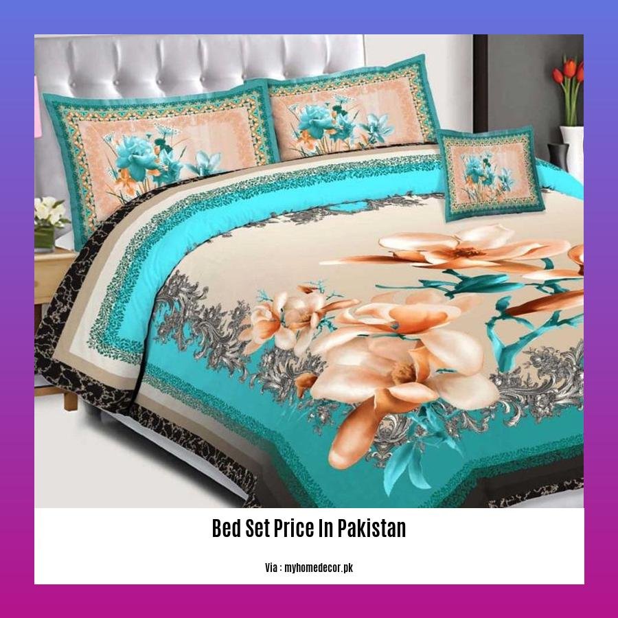 bed set price in pakistan