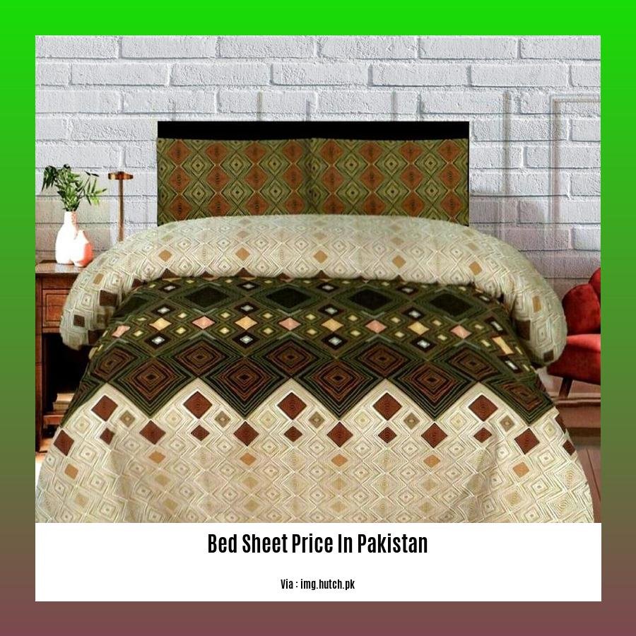 bed sheet price in pakistan