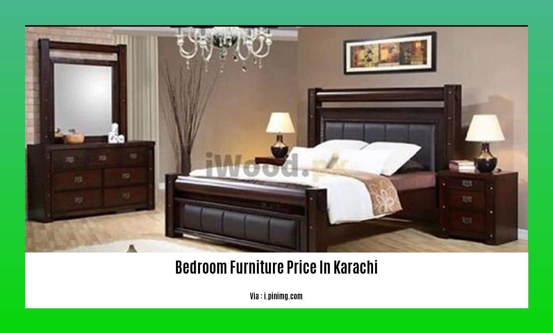bedroom furniture price in karachi