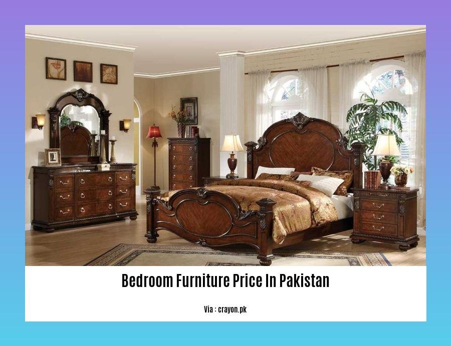 bedroom furniture price in pakistan