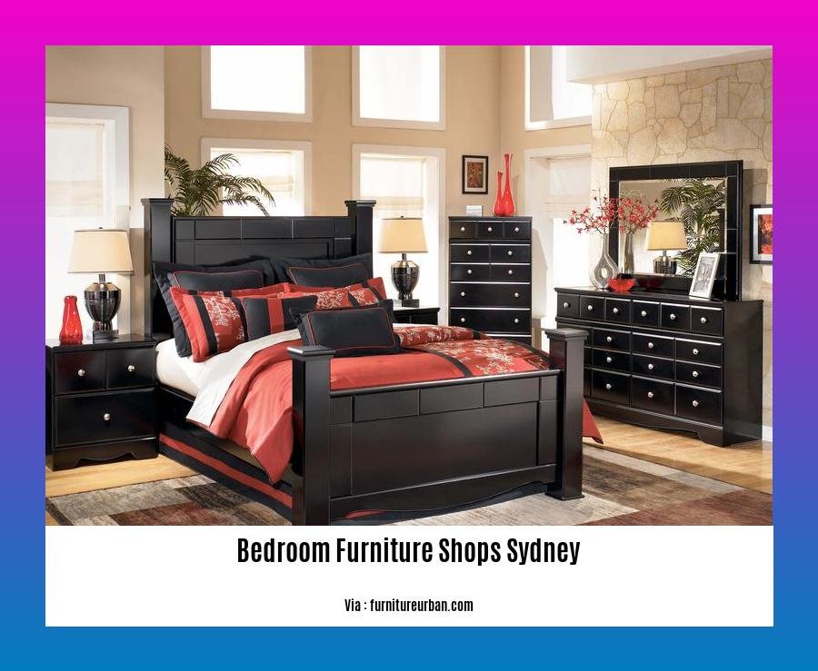 Bedroom furniture stores sydney