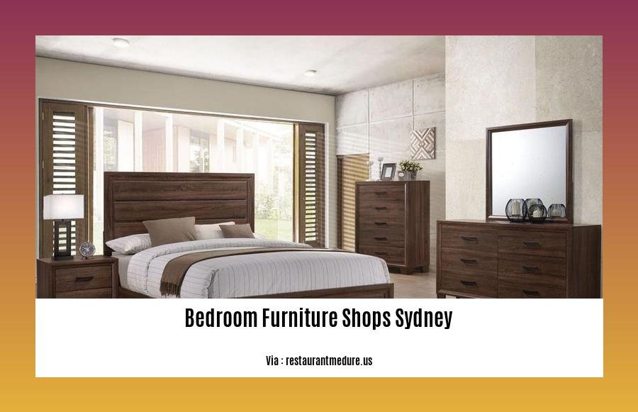 bedroom furniture shops sydney