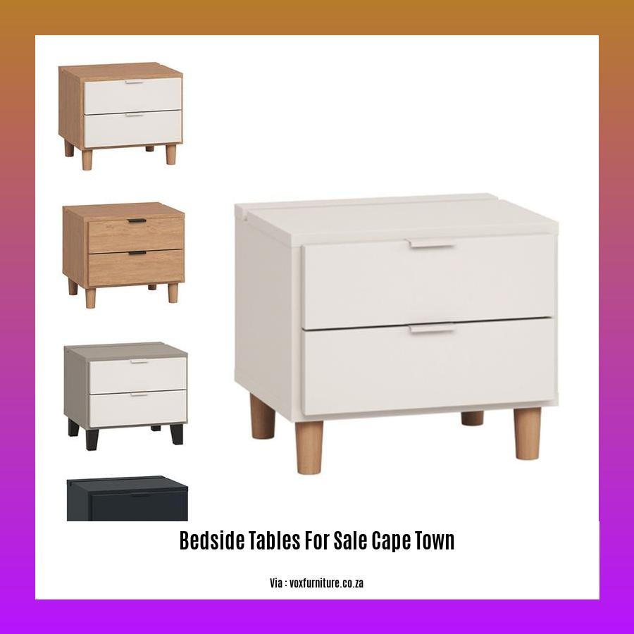 bedside tables for sale cape town