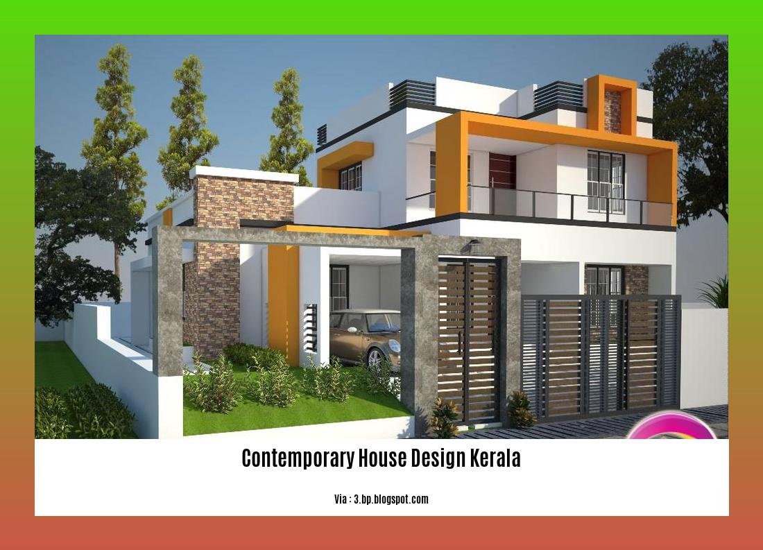 contemporary house design kerala