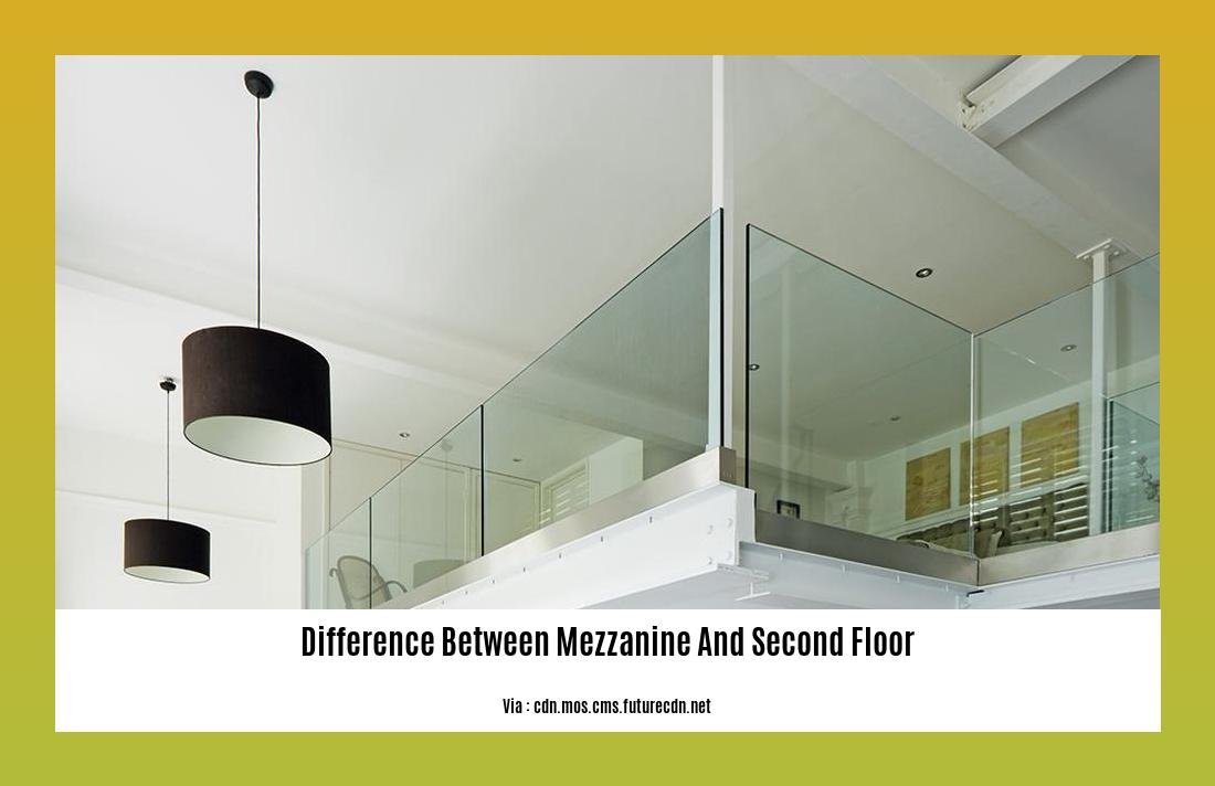difference between mezzanine and second floor