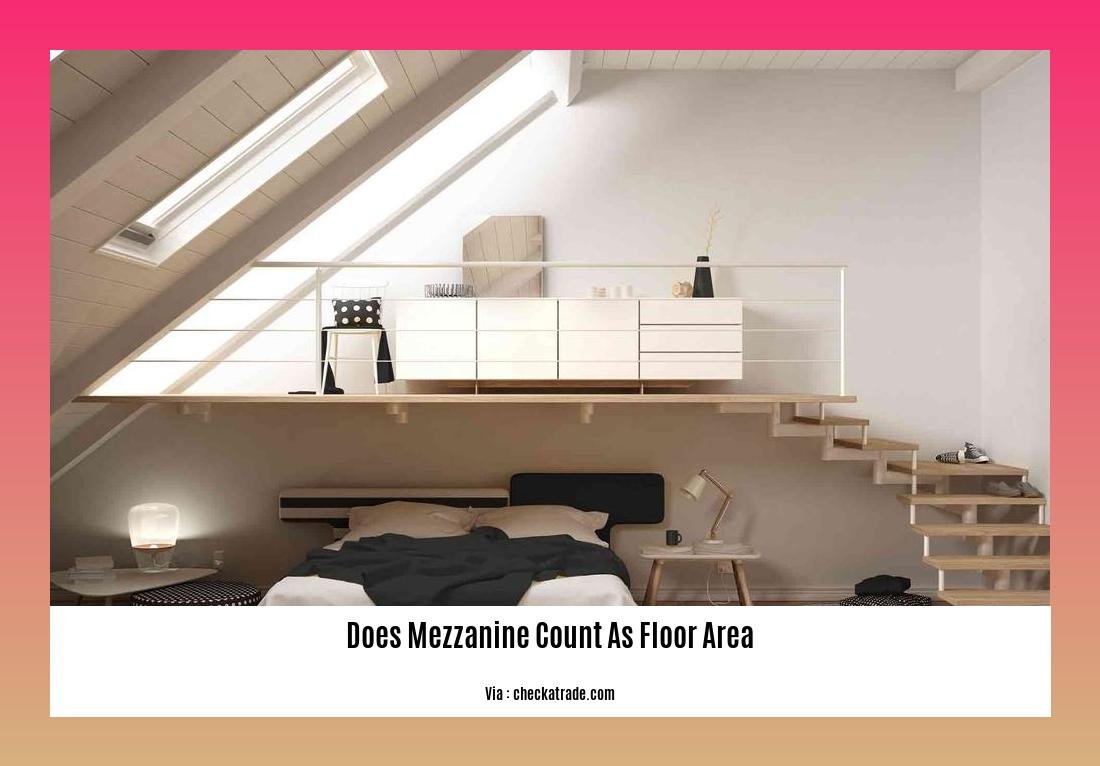 does mezzanine count as floor area