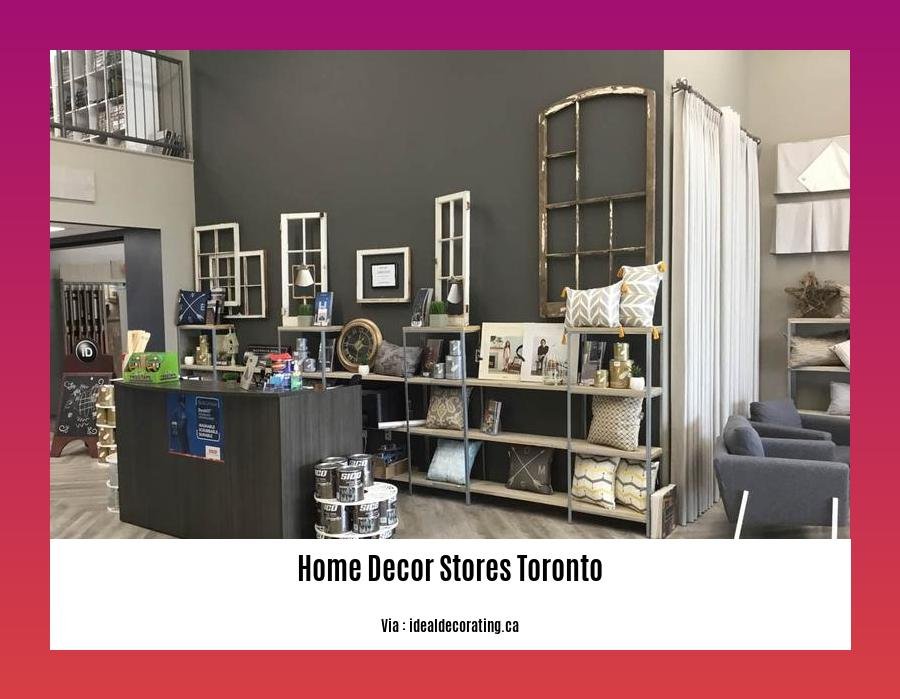 home decor stores toronto