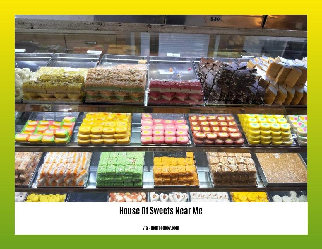 house of sweets near me