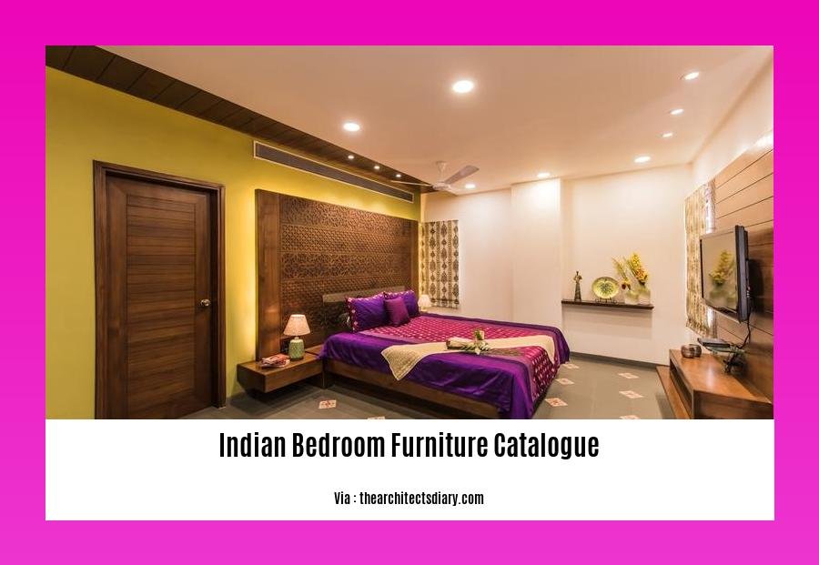 indian bedroom furniture catalogue