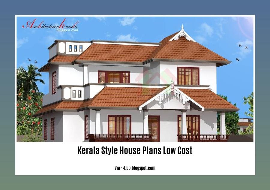 kerala style house plans low cost