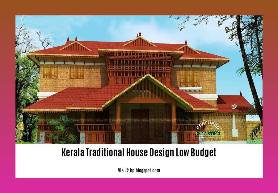 kerala traditional house design low budget