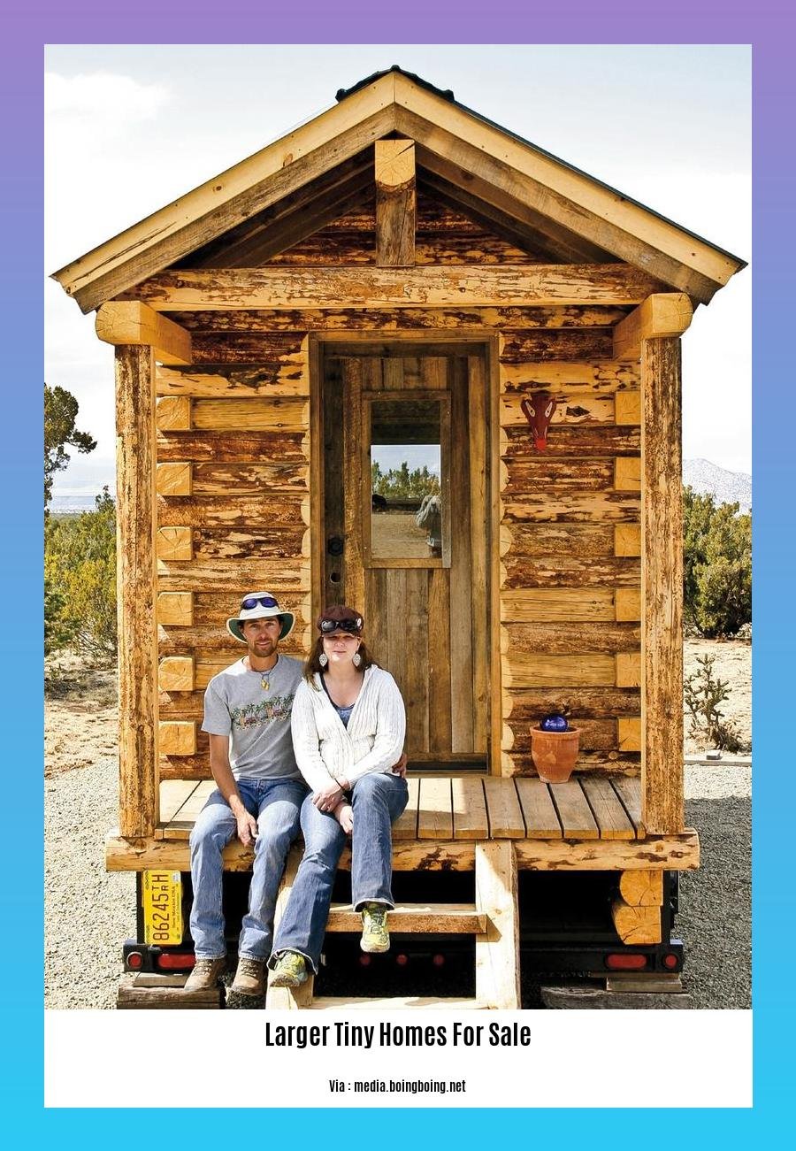 larger tiny homes for sale