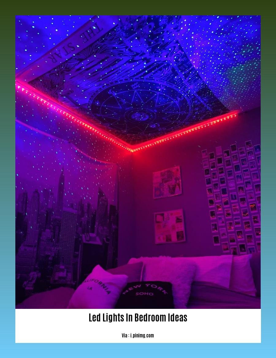 led lights in bedroom ideas