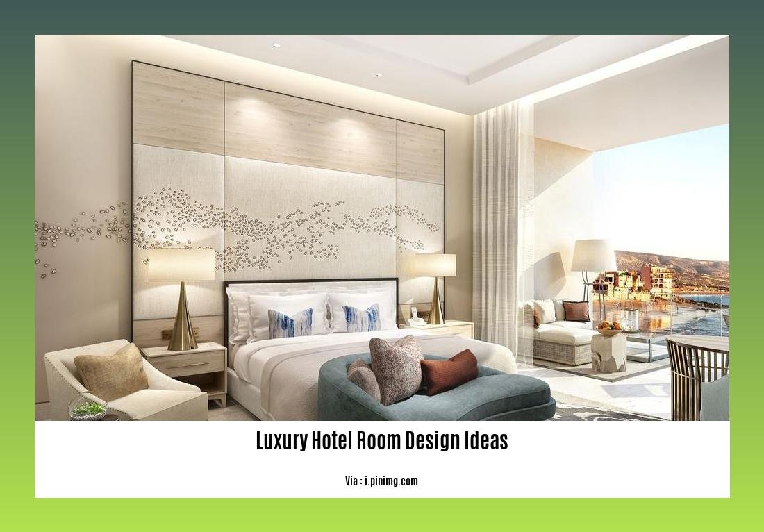 luxury hotel room design ideas